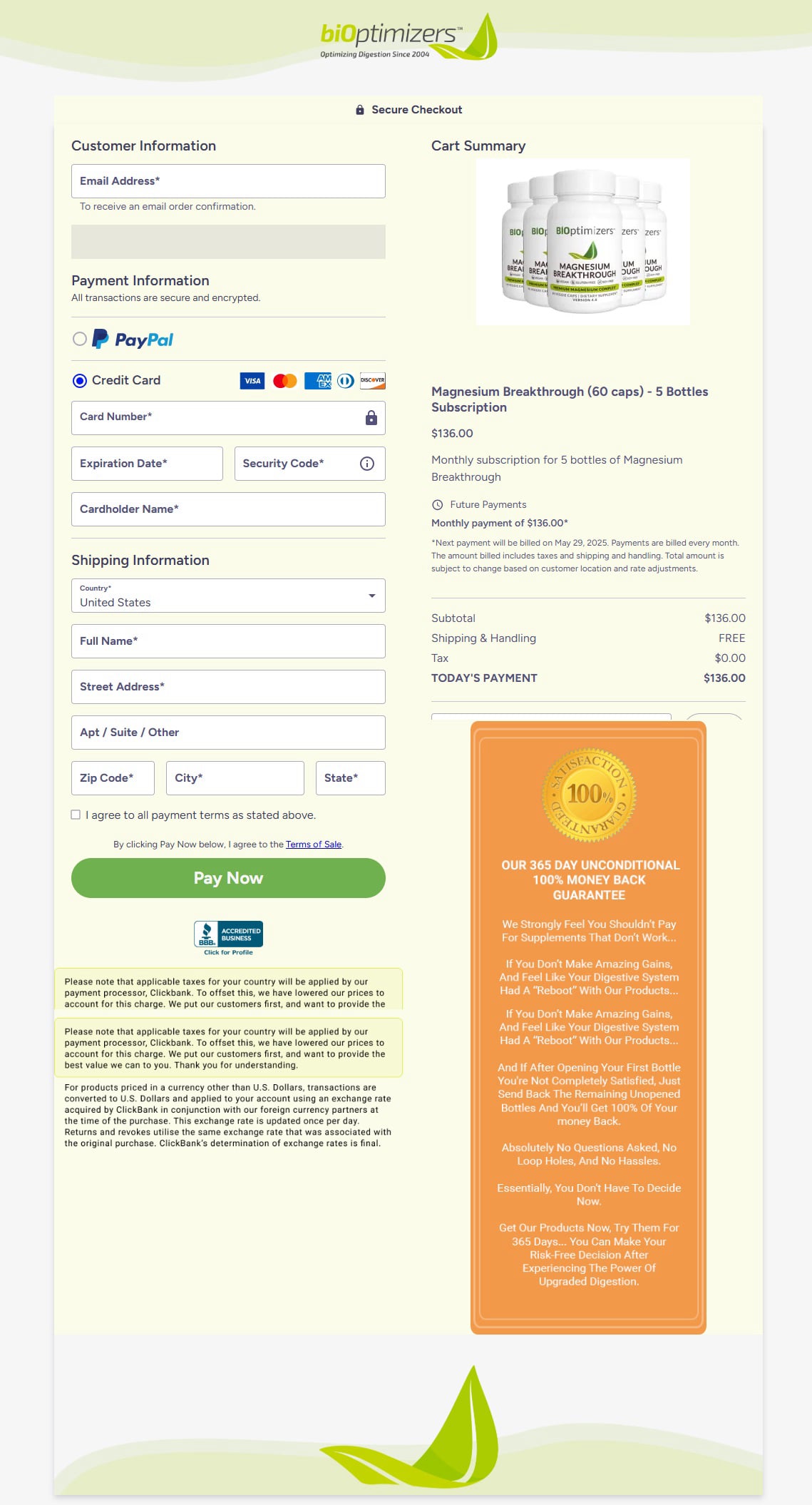 Buy bioptimizers magnesium breakthrough